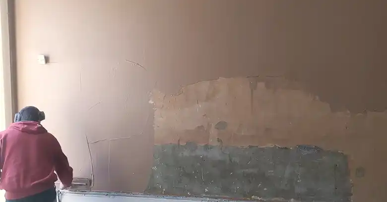 Can you PVA and Skim over a Painted Wall