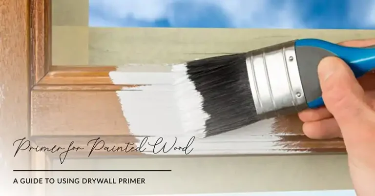 Can I Use Drywall Primer on Painted Wood?