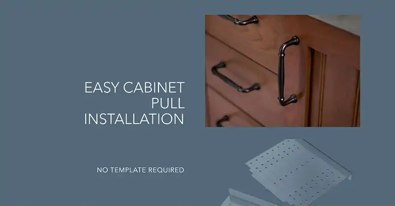 How to Install Cabinet Pulls without a Template