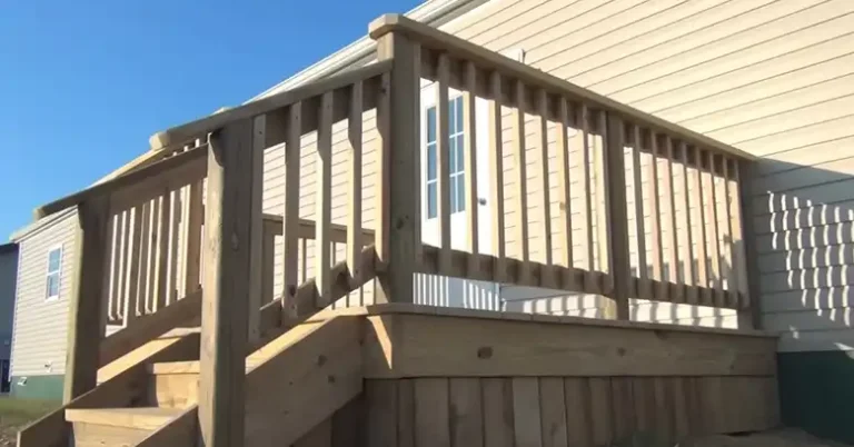 How to Build a Porch on a Mobile Home