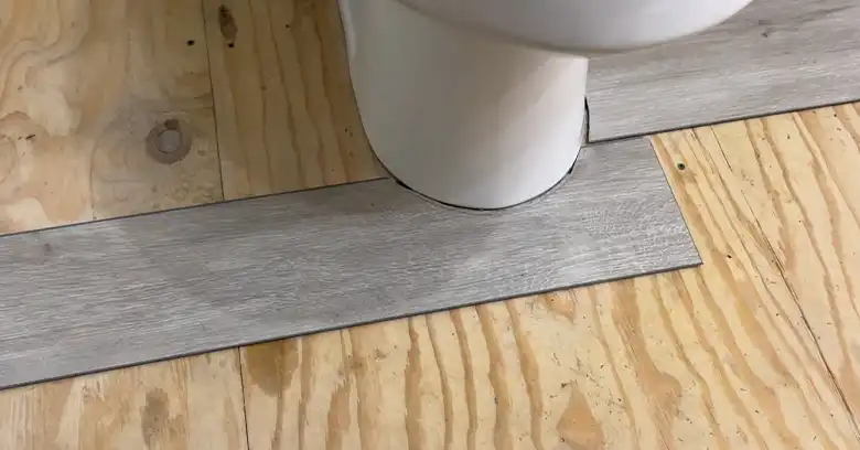 How to Cut Vinyl Plank Flooring Around a Toilet